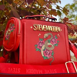 Steve Madden Red Lunar New Year Satchel